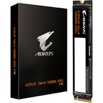 SSD накопитель GIGABYTE Aorus Gen4 5000E AG450E2TB-G 2ТБ, M.2 2280, PCIe 4.0 x4 ...