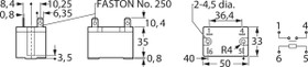 Relay, 1 Form A (N/O), 24 V (DC), 300 Ω, 30 A, 277 V (AC), monostable, HE1AN24J