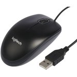 Фото 2/4 910-003357, Мышь Logitech B100 Black