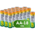 270AAHC(HR06/AA)18, Аккумулятор никель-металлгидридный NiMH 2700 mAh (18шт) 1.2В