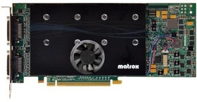Видеокарта Matrox Видеокарта MURA-MPX40HF 4 outputs PCIe x16 (Gen2) 2GB1 64 Gbit/sec, SL-DVI 2048x1152 RGB (VGA) 2048x1536, operating temper