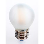 LED-G45-6W/WW/E27/FR PLS02WH Лампа светодиодная. Форма шар, матовая. UL-00000302