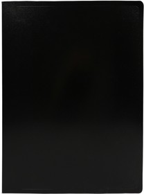 Фото 1/4 Папка на 4-х кольцах Buro -ECB0420/4RBLACK A4 пластик 0.5мм черный