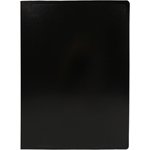 Папка метал.пруж.скоросш. Buro -ECB04PBLACK A4 пластик 0.5мм черный