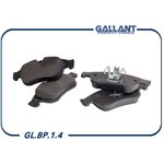 Колодка тормозная передняя RENAULT Duster 2.0, Kaptur 4x4 GALLANT GL.BP.1.4