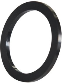 Фото 1/6 FR-M16-к10 кольцо уплотнительное плоское, , комплект-10 шт. цвет черный, внутр. M16