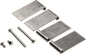 Stainless Steel Flag Hinge with a Lift-off Pin, 80mm x 40mm x 3mm