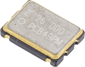 Фото 1/3 Q3309CA40010812, 25MHz XO Oscillator, ±50ppm CMOS, 4-Pin SMD Q3309CA40010812