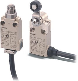 Фото 1/2 D4F-302-3R, Limit Switches 2NC/2NO rol plun 3m Hor