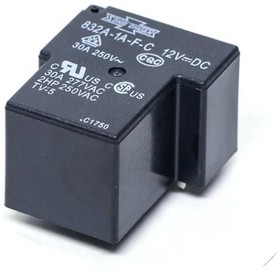 832A-1A-F-C-12VDC, General Purpose Relays 30A, General Purpose Relay, Song Chuan | купить в розницу и оптом