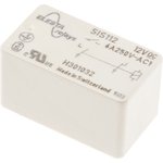 SIS 112 12VDC, PCB Mount Force Guided Relay, 12V dc Coil Voltage, 2 Pole, DPST
