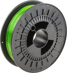 Фото 1/3 1.75mm Translucent Green PET-G 3D Printer Filament, 500g