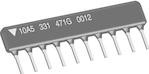 CSC08A03100KGPA, Resistor Networks & Arrays 8pin 100Kohms 2% Isolated
