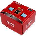 17-6901, Делитель гнездо HDMI на 2 гнезда HDMI, металл