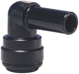 PM220606E, PM Series Elbow Tube-toTube Adaptor, Push In 6 mm to Push In 6 mm, Tube-to-Tube Connection Style