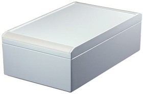 191.172.004, aluCASE Grey Die Cast Aluminium Enclosure, 280 x 170 x 90mm