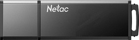 Фото 1/10 Флеш Диск Netac 256Gb U351 NT03U351N-256G-30BK USB3.0 серый