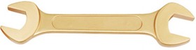 Гаечный рожковый двусторонний искробезопасный ключ мод. 146 32х36 мм AlCu TT1146-3236A