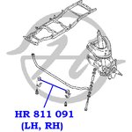 HR811091, Втулка стабилизатора