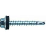 саморез кровельный 5.5x90 цинк, кор. 50 шт., сверло PT.3 шайба EPDM 550901005050