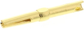 DM-STF, DM Series, Female Solder D-sub Connector Contact, Gold Flash
