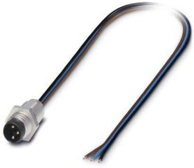 Фото 1/3 1500334, Male 3 way M8 to Sensor Actuator Cable, 500mm