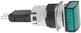 Фото 1/2 XB6CV3BB, Индикаторная лампа; 16мм; Harmony XB6; -25-70°C; Подсвет: LED