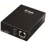 D-Link DMC-G20SC-BXU/A1A WDM медиаконвертер с 1 портом 100/1000Base-T и 1 портом 1000Base-LX с разъемом SC (Tx: 1310 мкм; Rx: 1550 мкм) для