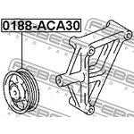 Ролик обводной TOYOTA RAV4 ACA3#/GSA3# 2005-2013 0188-ACA30