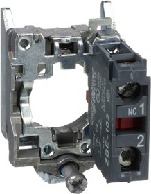 Auxiliary switch block, 1 Form B (N/C), 240 V, 3 A, ZB4BZ102