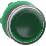 ZB5AW333, Illuminated Push Button Head Green, ø22mm IP 69 (K)