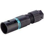 THB.381.A2B, Circular Connector, TH381 Micro Connector Series, Cable Mount Plug, 2 Contacts, Screw Pin
