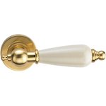 Ручка дверная на круглой накладке REDONDO S. GOLD 940000000430