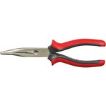 Плоскогубцы с удлиненными изогнутыми губками радио 160 мм. Хромванадиевая сталь. PB-002-160