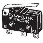 D2SW-01L1HS, Basic / Snap Action Switches MINIATURE BASIC SWITCH