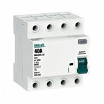 Выключатель дифференциального тока (УЗО) 4п 40А 300мА тип AC 6кА УЗО-03 DEKraft ...