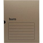 Короб архивный Buro КА-200B микрогофрокартон корешок 200мм A4 260x320x200мм бурый