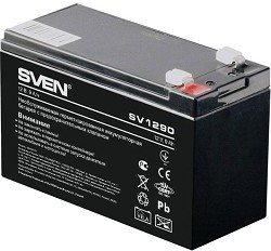 Фото 1/10 Sven SV1290 (12V 9Ah) батарея аккумуляторная