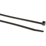 111-05440 T50L-PA66W-BK, Cable Tie, 390mm x 4.6 mm, Black Nylon, Pk-100
