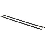 111-00299 MBT14XHFC-SP/SS316-BK, Cable Tie, Roller Ball, 362mm x 12.3 mm ...