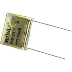 PME271YD6100MR30, PME271 Paper Capacitor, 250V ac, ±20%, 100nF, Through Hole