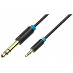 Кабель Vention jack 6.5 mm(m)/mini jack 3.5 mm(m) - 3 м (BABBI) ...