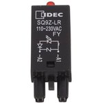 SQ9Z-LR, Relay Sockets & Hardware SQ Socket Plug-in LED/RC 110-