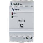 AMR3-12, AMR3 Switch Mode DIN Rail Power Supply, 90 264V ac ac Input ...