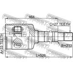 0211T31RH, шрус внутренний