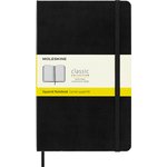 Блокнот Moleskine CLASSIC QP061 Large 130х210мм 240стр. клетка твердая обложка черный