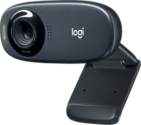 Фото 1/7 Камера Web Logitech HD Webcam C310 черный 1.2Mpix (1280x720) USB2.0 с микрофоном (960-001065)