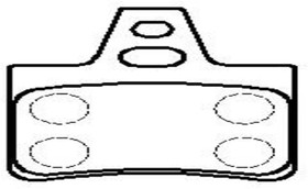 Фото 1/2 Колодки тормозные дисковые задние Citroen XM 2.0-2.5TD 89-00 (нов арт GK0861) CKPU-4