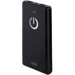 Powerbank 10000 mah Micro usb In Out USB 1 А, 2.1A Black 30013892