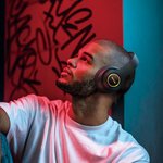 Наушники Bluetooth BOROFONE BO17 BT 5.0, 3.5мм, накладная, громкость +/- (черный)